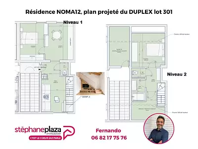 Appartement, 60 m²