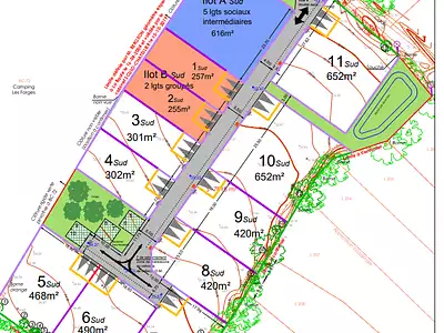 Terrain, 301 m²