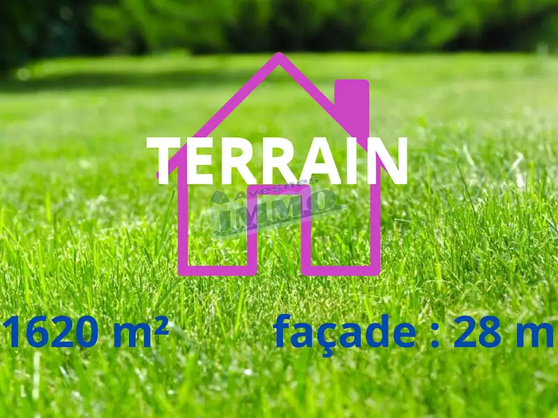 Terrain, 1 620 m²