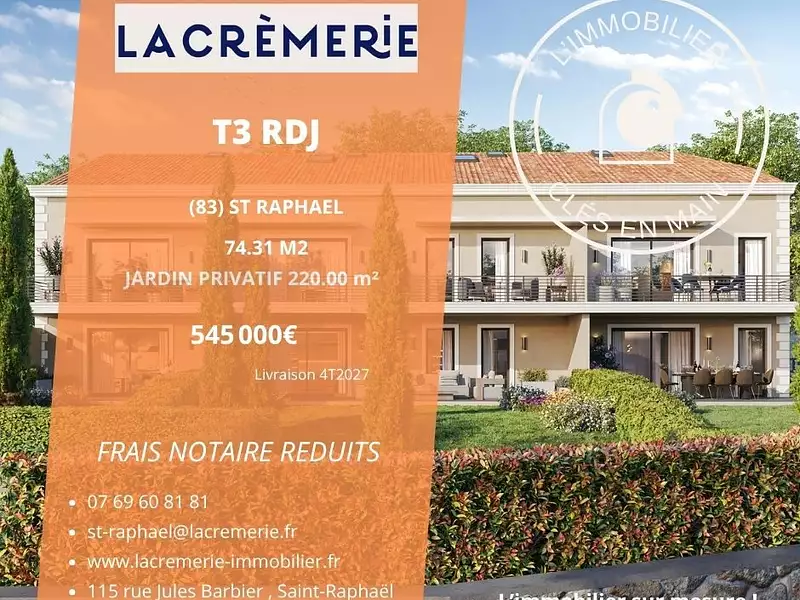 Appartement, 74,31 m²