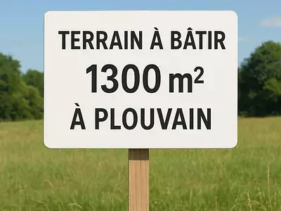 Terrain, 1 300 m²