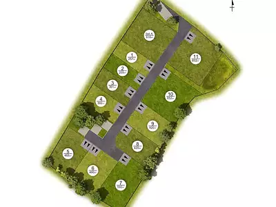Terrain, 255 m²