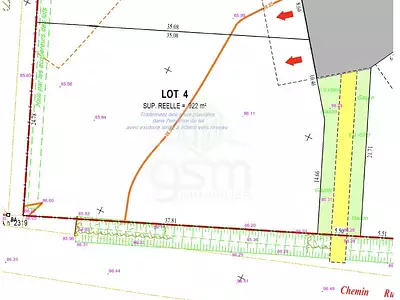Terrain, 1 005 m²