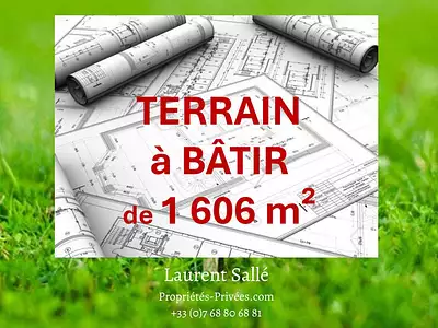 Terrain, 1 606 m²
