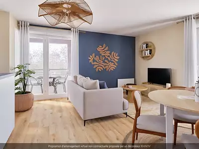 Appartement, 58,25 m²