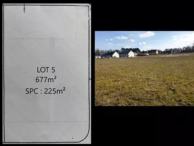Terrain, 677 m²