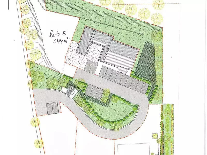 Terrain, 844 m²