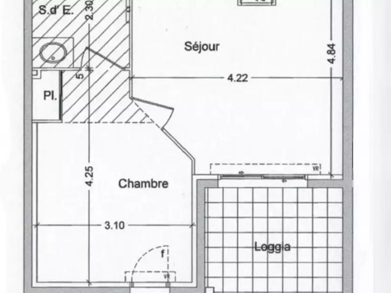 Appartement, 36 m²