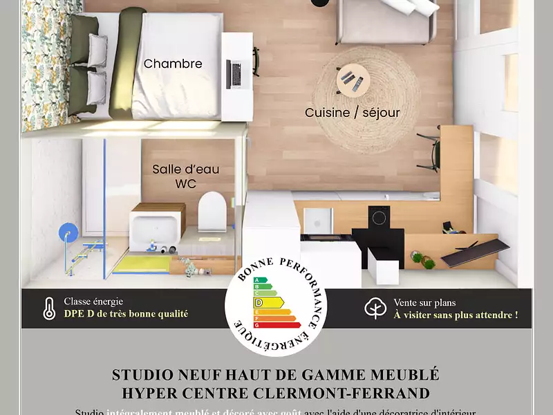 Appartement, 16,09 m²