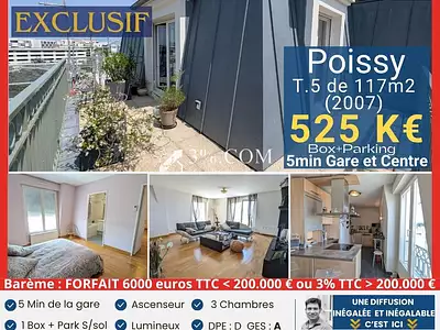 Appartement, 117 m²