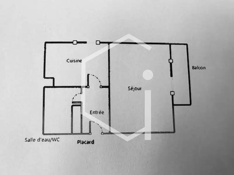 Appartement, 32,74 m²