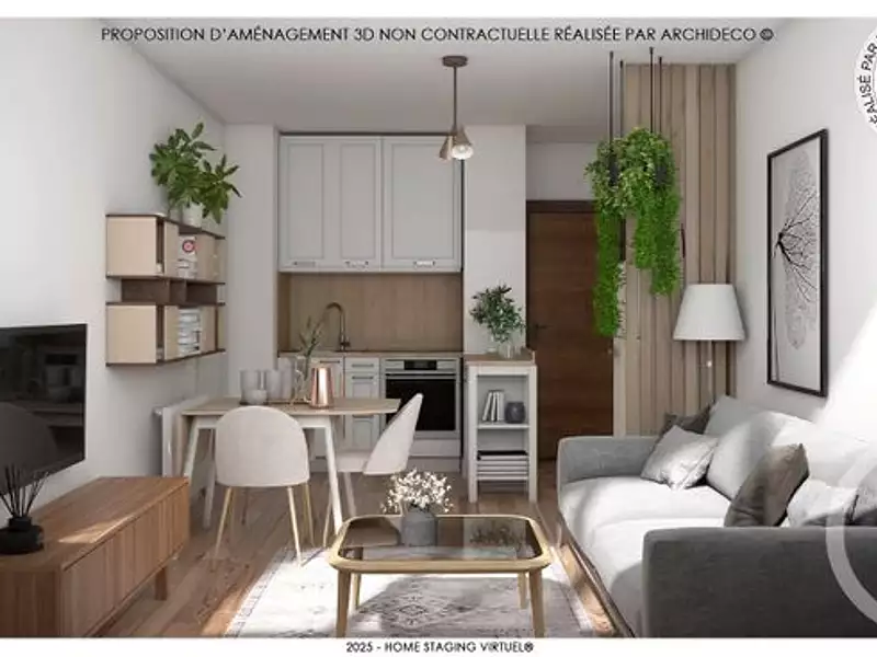 Appartement, 30,5 m²