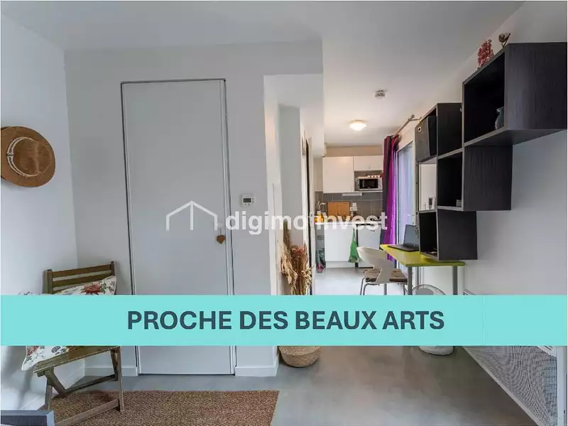 Appartement, 18 m²