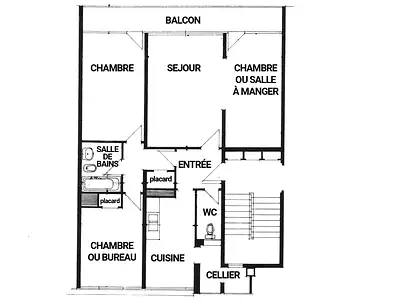 Appartement, 76,4 m²