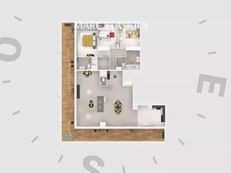 Appartement, 279,24 m²