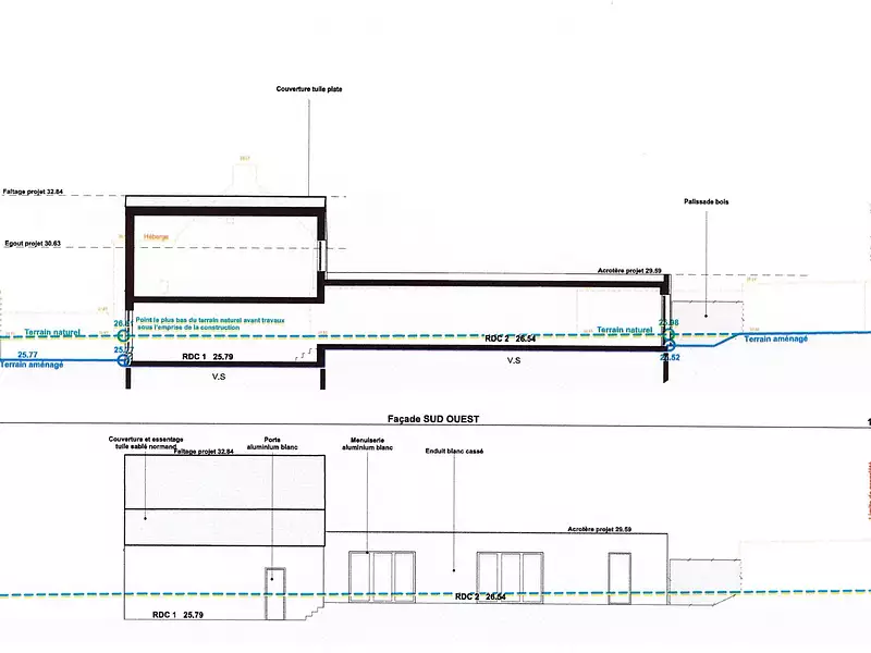 Terrain, 313 m²