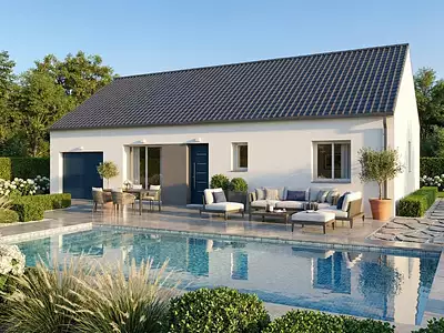 Maison neuve, 80 m²