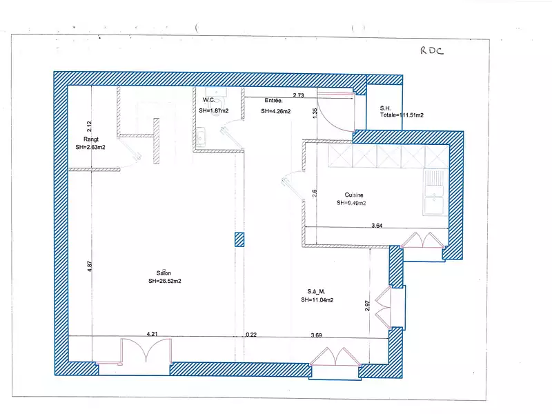 Maison, 111,91 m²