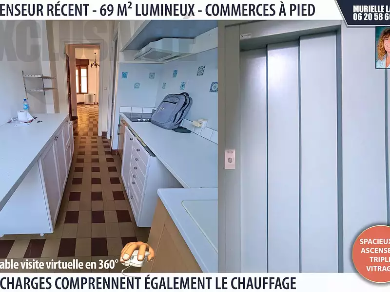Appartement, 69 m²