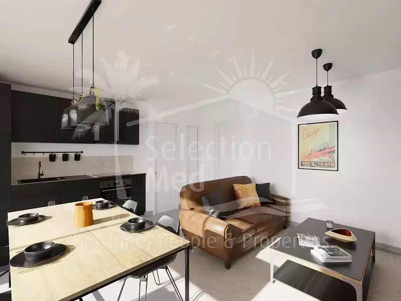 Appartement, 42,6 m²