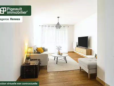 Appartement, 51,5 m²