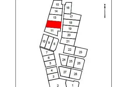 Terrain, 627 m²