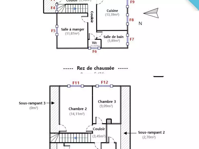 Maison, 115 m²