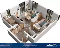 Appartement, 61,09 m²