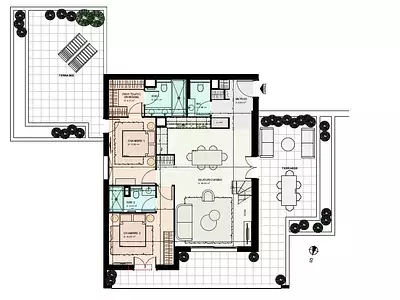 Appartement, 105 m²