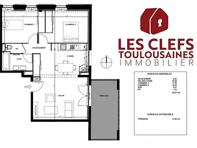Appartement, 66 m²