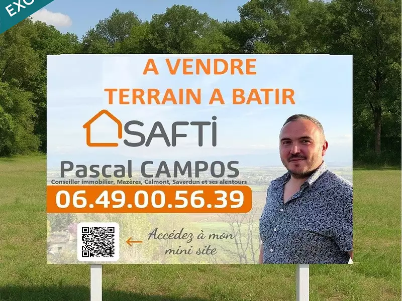 Terrain, 3 700 m²