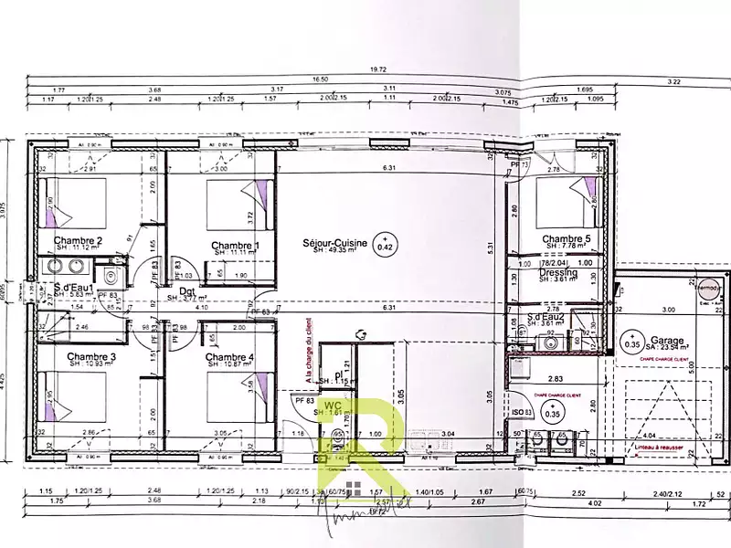 Maison, 122,09 m²
