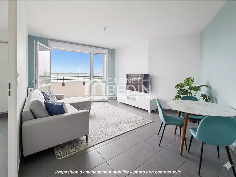 Appartement, 43,5 m²