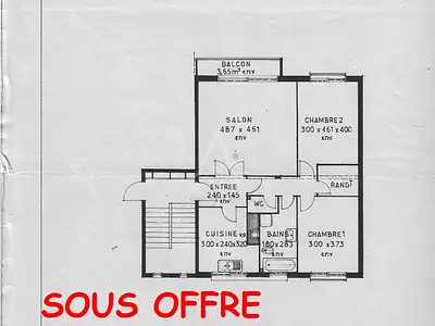 Appartement, 70,91 m²