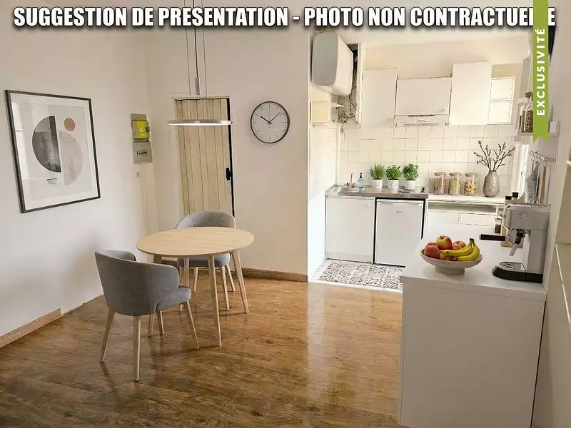 Appartement, 20 m²