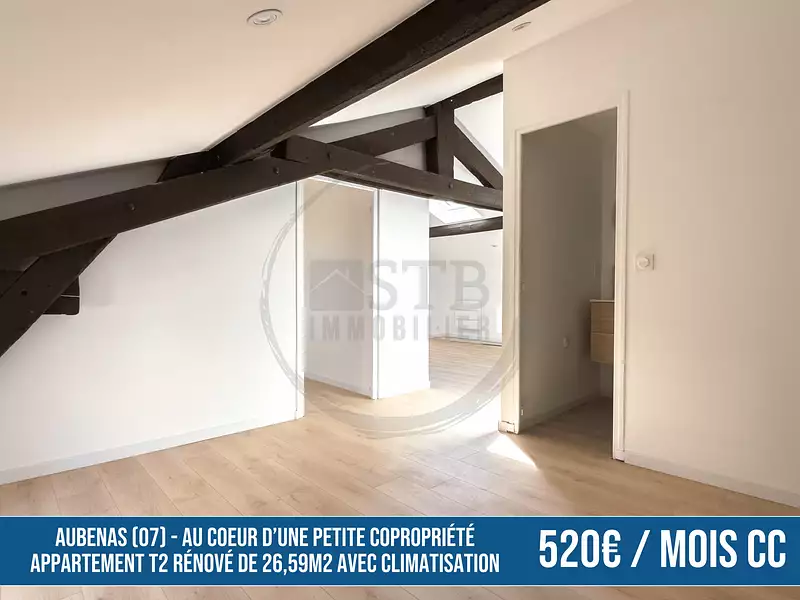 Appartement, 26,59 m²