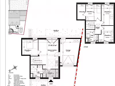 Maison, 96 m²