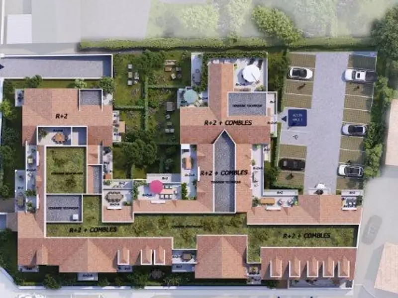 Appartement, 56,7 m²