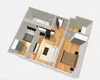 Appartement, 47,8 m²