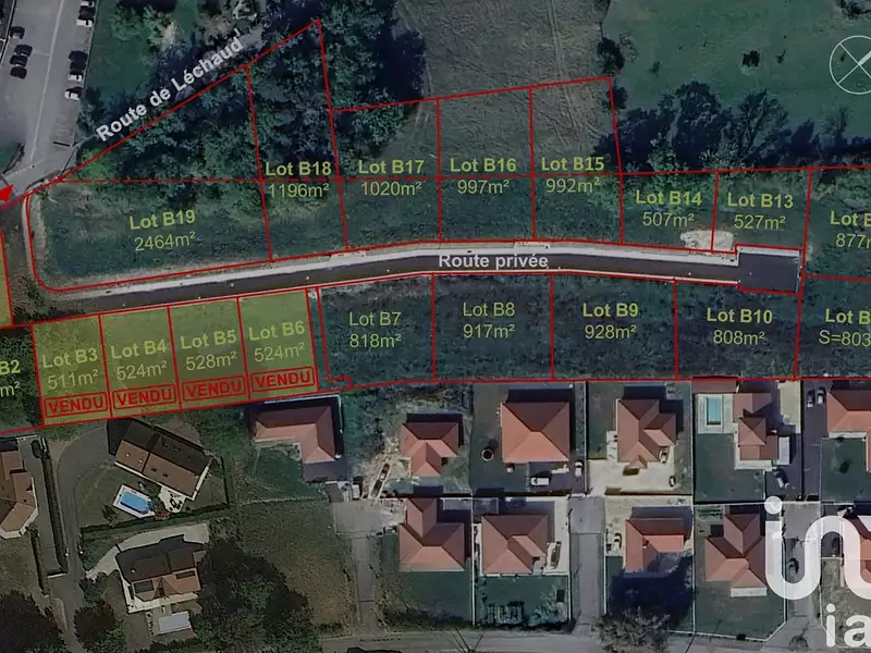 Terrain, 507 m²