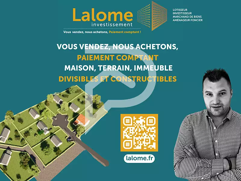 Terrain, 1 000 m²
