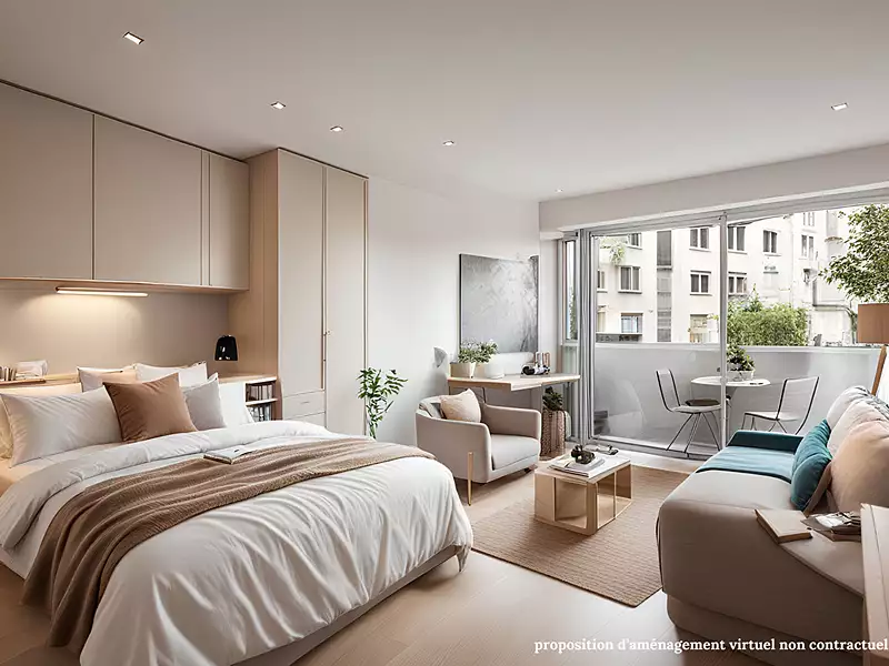 Appartement, 37,7 m²