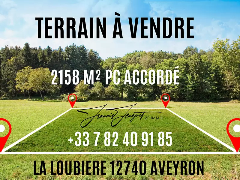 Terrain, 2 158 m²