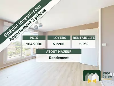 Appartement, 39,26 m²