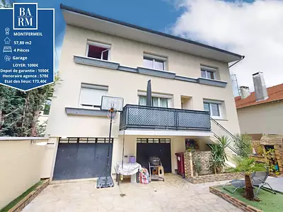 Appartement, 57,8 m²