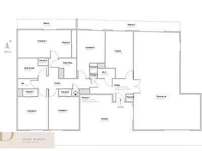 Appartement, 136 m²