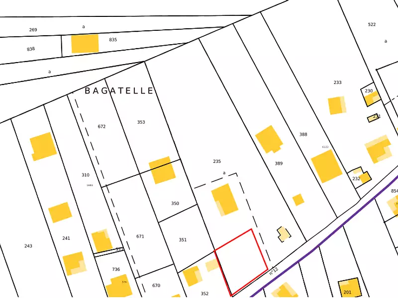 Terrain, 700 m²