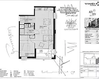 Appartement, 50,55 m²