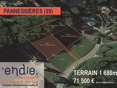 Terrain, 1 688 m²