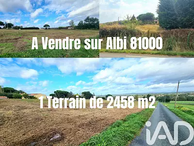 Terrain, 2 458 m²